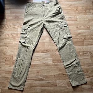 Tan wrangler carpenter pants regular taper